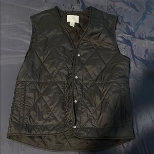 H&M Black Quilted Vest